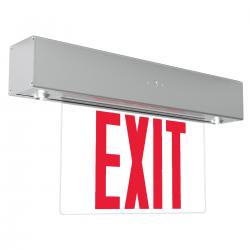 VLED-EL90L Series Thermoplastic LED Exit Combo