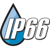 IP66 Rated for protection from high pressure water jets from any direction IP66 Rated for protection from high pressure water jets from any direction